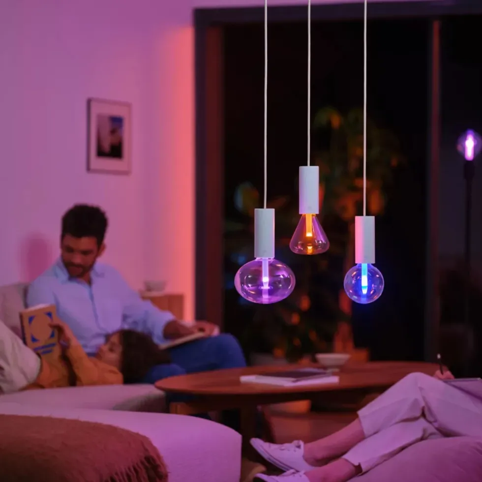 Philips Hue RGB G95 Smart LED-lampe E27 500 lm