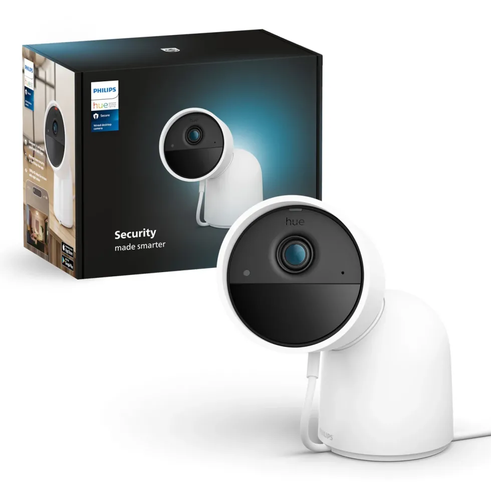 Philips Hue Secure Desktop Cam Hvit