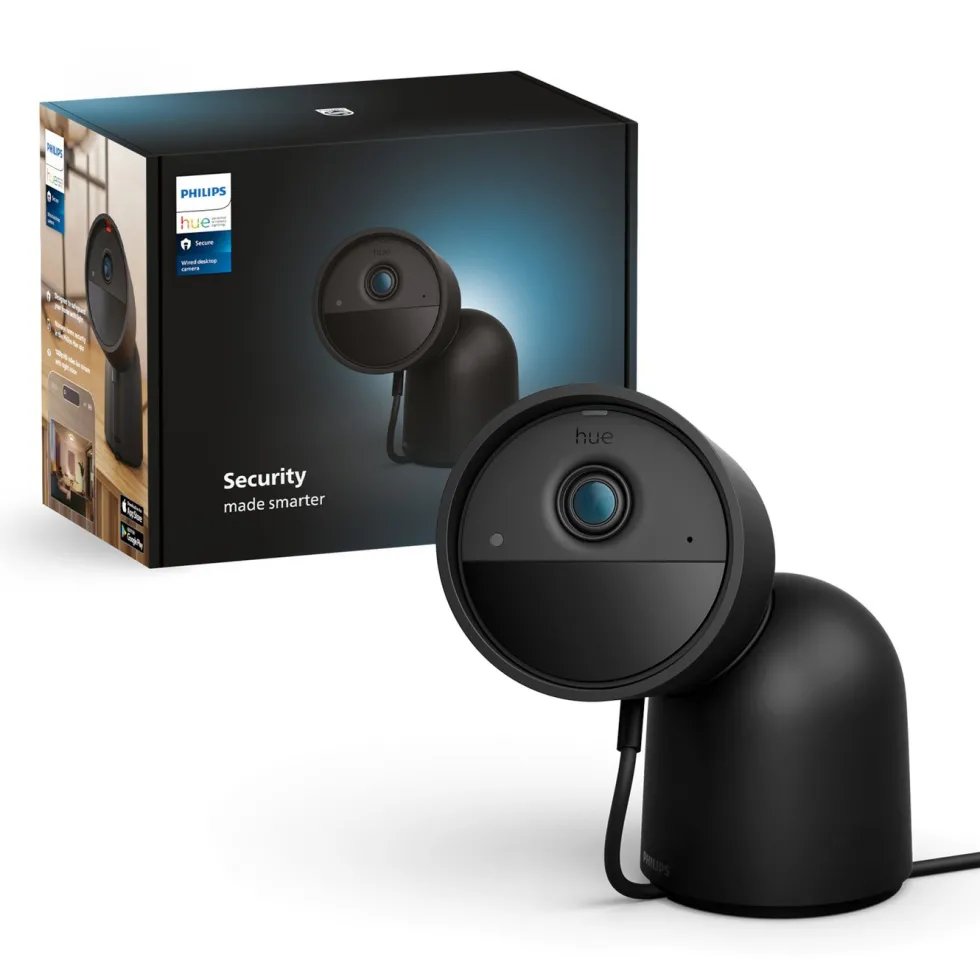 Philips Hue Secure Desktop Cam Svart