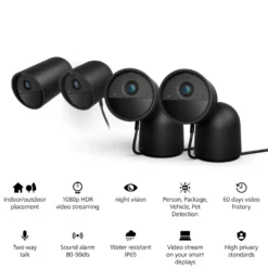 Philips Hue Secure Desktop Cam Svart