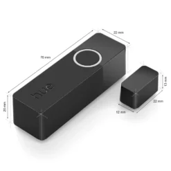 Philips Hue Secure Kontaktsensor - Svart 1-pk.