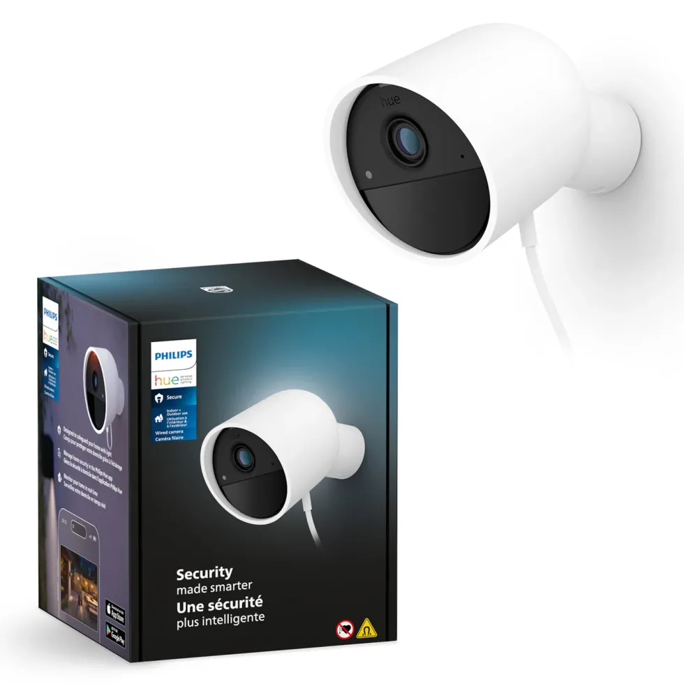 Philips Hue Secure Wired Cam Hvit