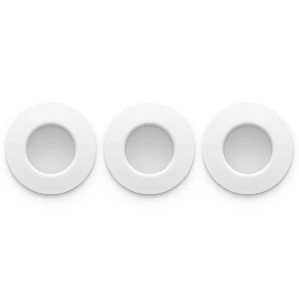 Philips Hue Slank innfelt belysning Ø90 mm 3-pakning Hvit