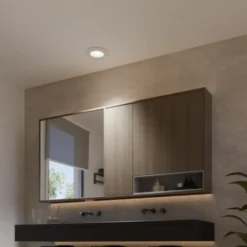 Philips Hue Slim innfelt spotlight 90 mm 3-pk. Hvit