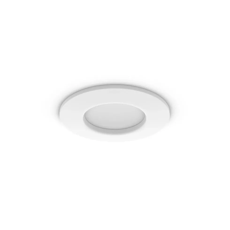 Philips Hue Slim innfelt spotlight 90 mm 1-pk. Hvit