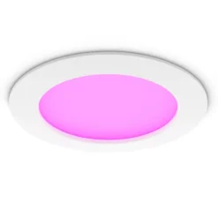 Philips Hue Slim innfelt spotlight 170 mm 1-pk. Hvit