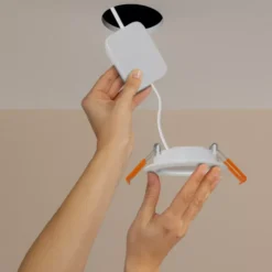 Philips Hue Slim innfelt spotlight 170 mm 1-pk. Hvit