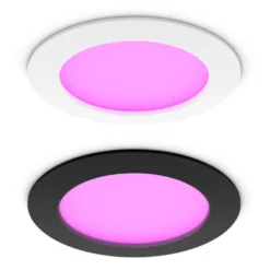 Philips Hue Slim innfelt spotlight 170 mm 1-pk. Hvit