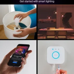 Philips Hue Startpakke Essential: 3x White & Color E27 + Bridge