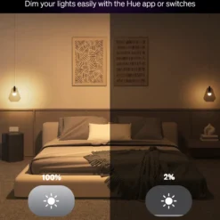 Philips Hue Startpakke Essential: 3x White & Color E27 + Bridge