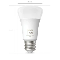 Philips Hue Startpakke: 2x White & Color E27 + Dimmer + Bridge
