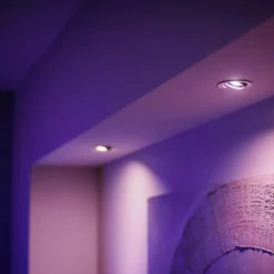 Philips Hue Startpakke: 3x White & Color GU10 + Dimmer + Bridge