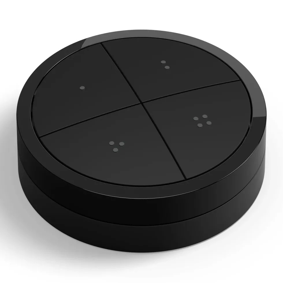 Philips Hue Tap Dial Switch Fjernkontroll Svart