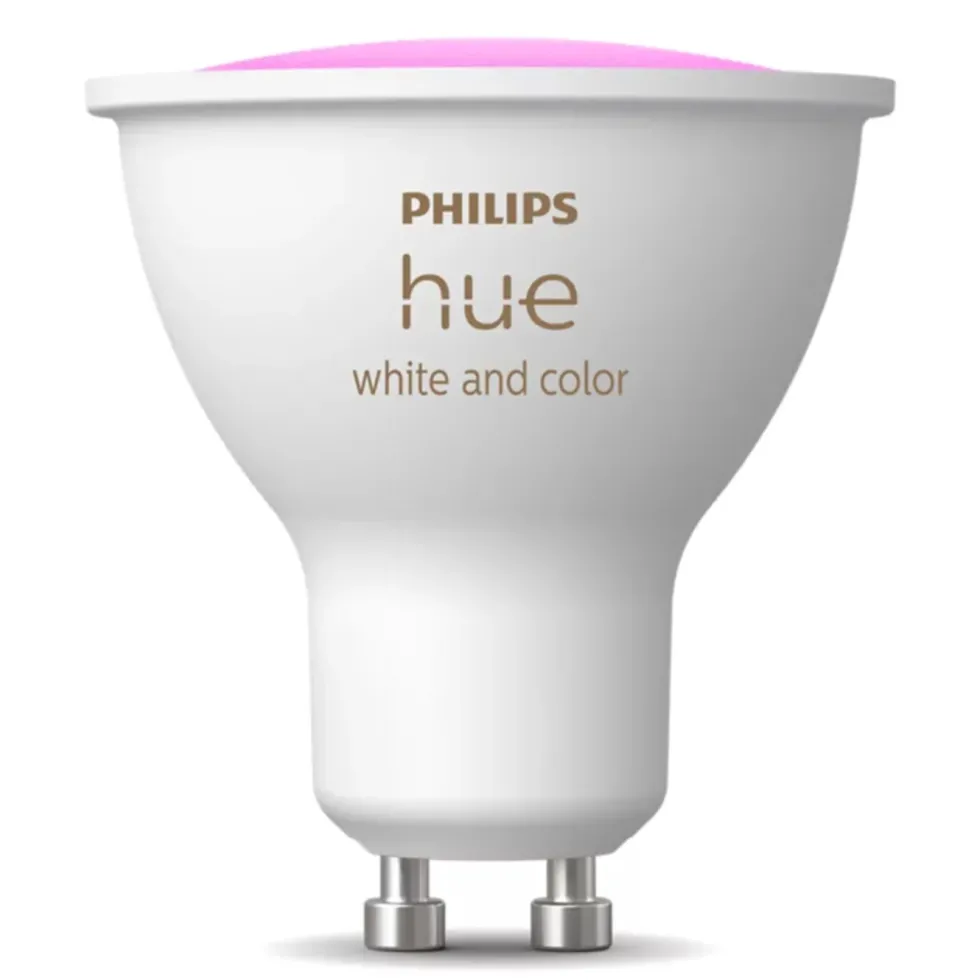 Philips Hue White and Color Ambiance Smart LED-pære GU10 400 lm 1-pk