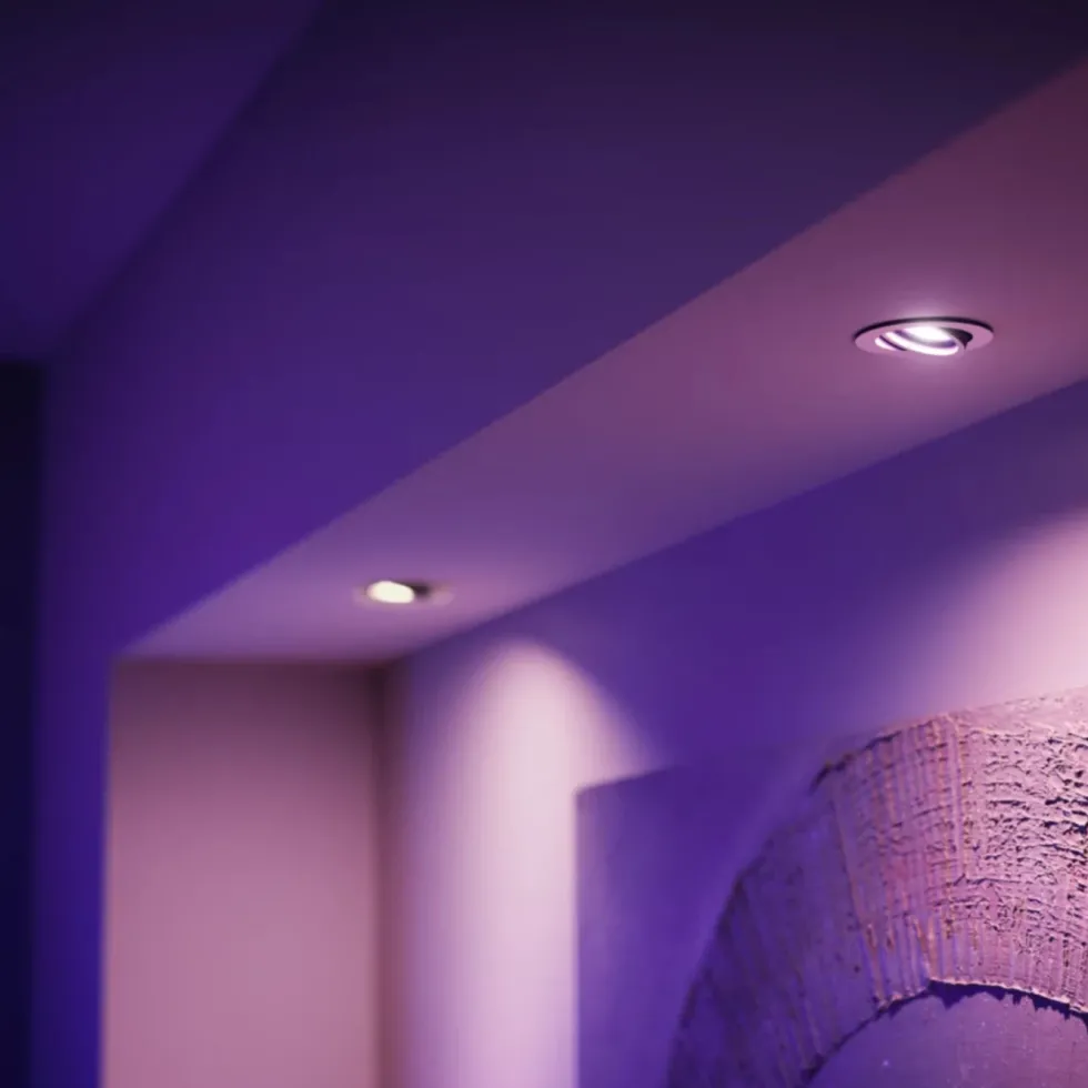Philips Hue White and Color Ambiance Smart LED-pære GU10 400 lm 1-pk