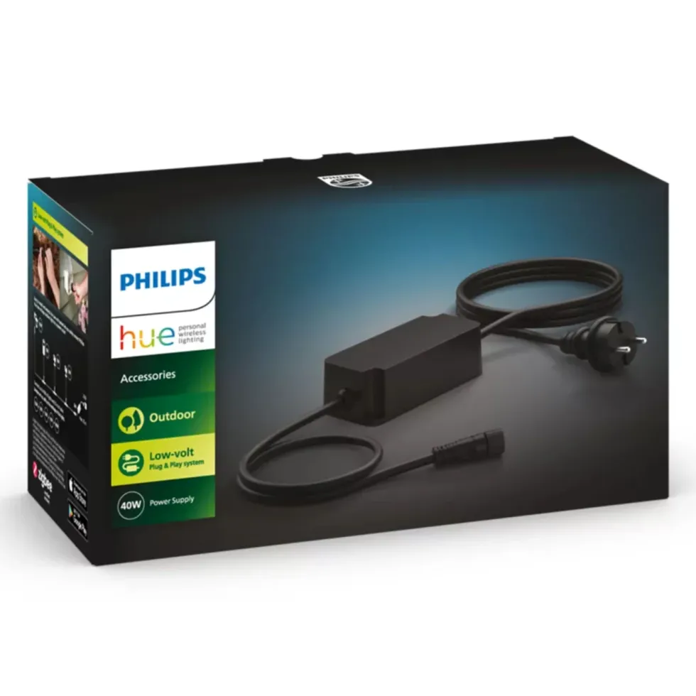 Philips Hue 40 W strømadapter for utendørsbelysning