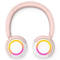 Philips K4206 trådløse barnehodetelefoner med LED-paneler Rosa