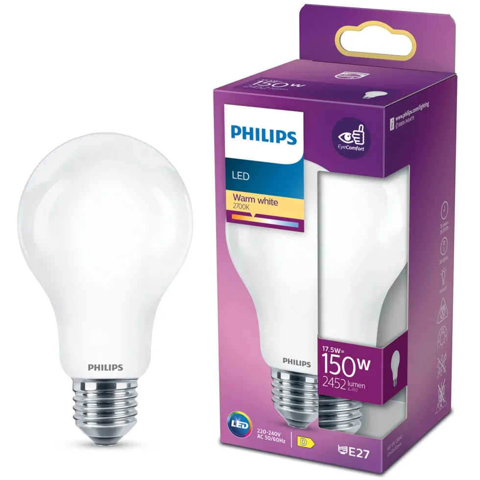 Philips LED-globepære E27 2452 lm