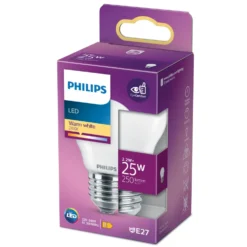 Philips LED-pære E27 250 lm