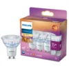 Philips LED-pære GU10 230 lm 3-pk.