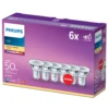 Philips LED-pære GU10 355 lm 6-pk.