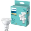 Philips LED-pære GU10 380 lm 3-pk.