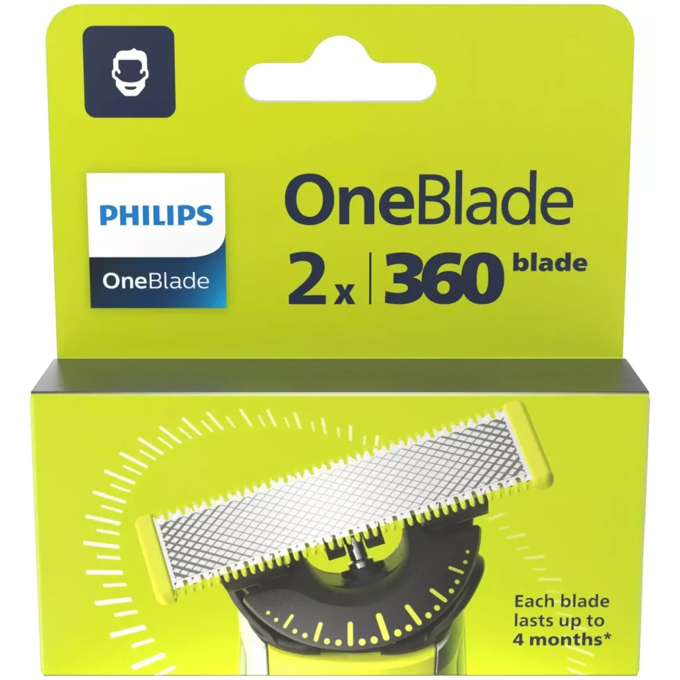 Philips OneBlade 360 erstatningsblad QP420/50 2-pack