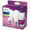 Philips Philips Frostet LED-pære E27 806 lm 2-pk.