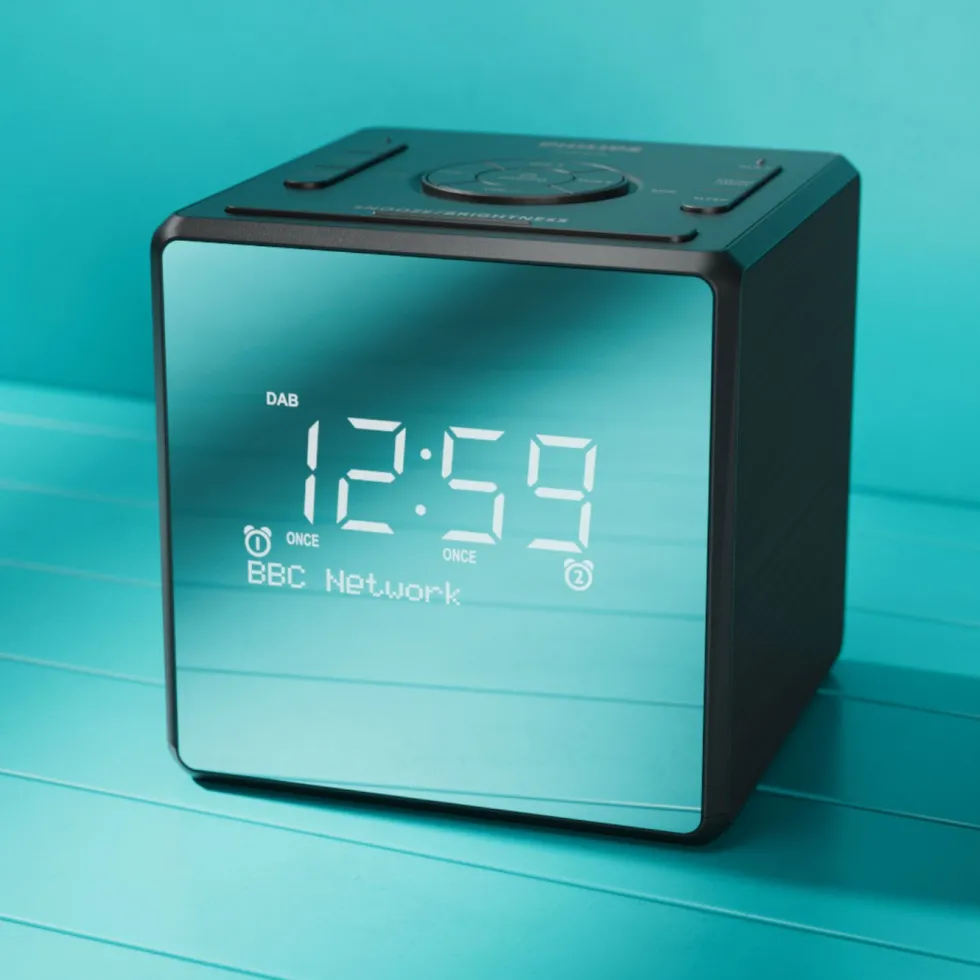 Philips R4600 DAB+-klokkeradio med USB-C-lading