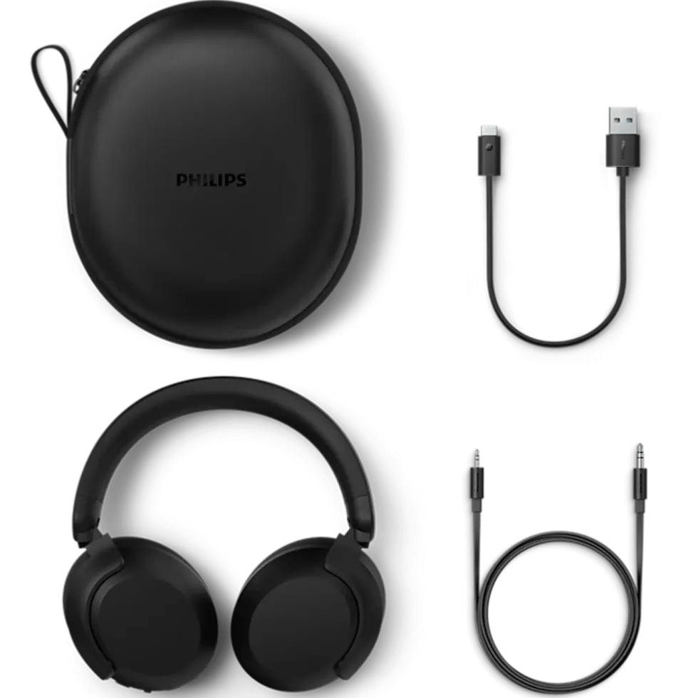 Philips TAH8000E trådløse over-ear-hodetelefoner Svart