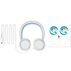 Philips TAK 2000 on-ear-barnehodetelefoner Blå