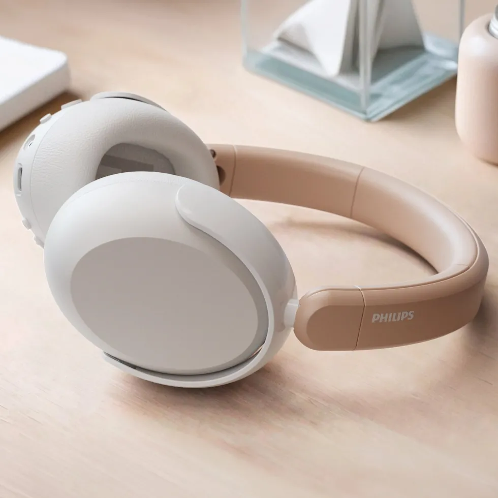 Philips Trådløse over-ear-hodetelefoner for barn med støydemping Beige