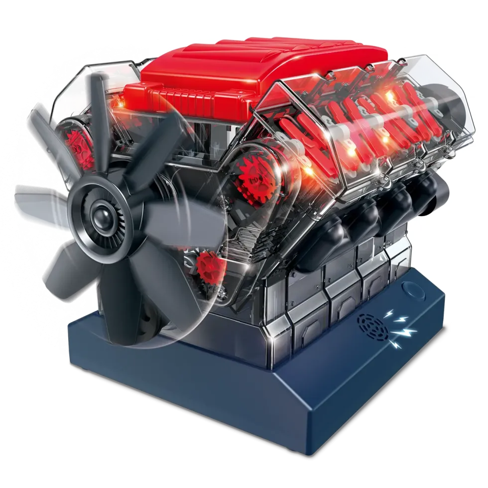 Playknowlogy V8-motor - byggesett