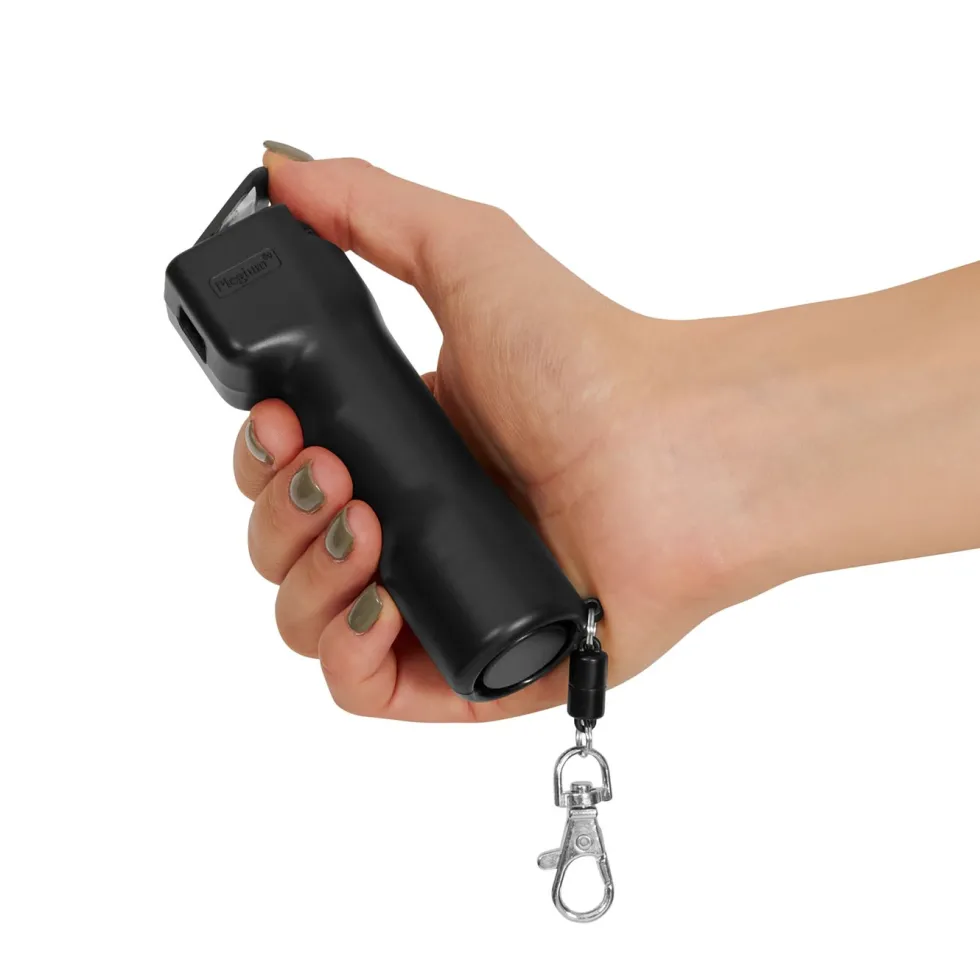 Plegium Smart forsvarsspray med Bluetooth Svart