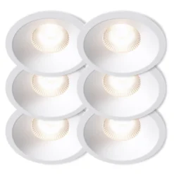 Plejd Downlight Deep DWN-02 6-pack Hvit