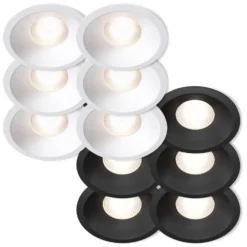 Plejd Downlight Deep DWN-02 6-pack Hvit