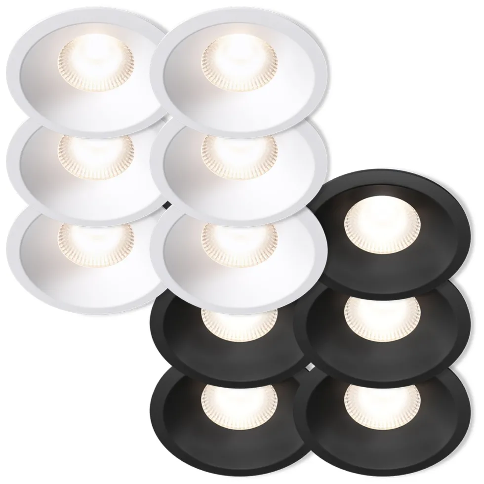 Plejd Downlight Deep DWN-02 6-pack Hvit