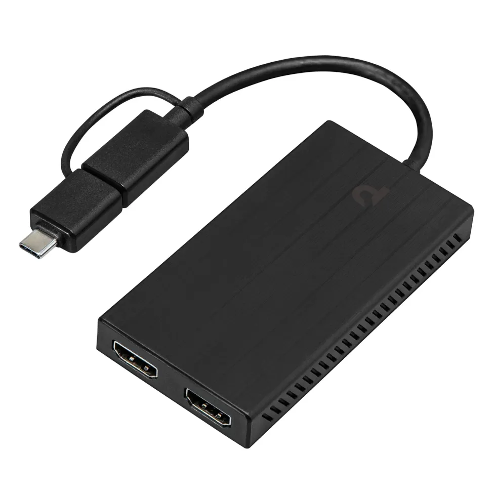 Plexgear Adapter USB til to HDMI