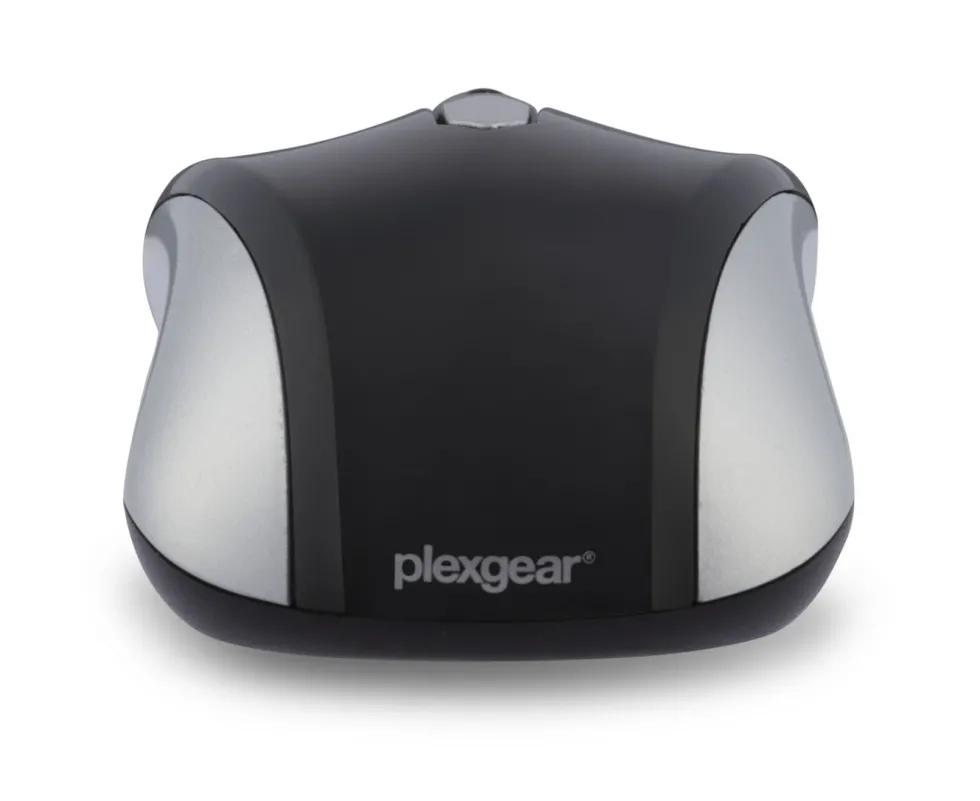 Plexgear E5 mellomstor mus Svart