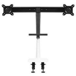 Plexgear Gassfjæret skjermfeste for 2 skjermer 15-27"