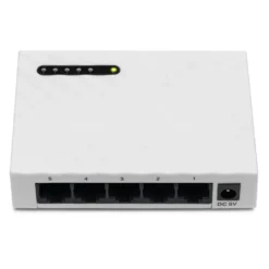 Plexgear Gigabitswitch CA103 med 5 porter (Gen. 2)