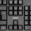 Plexgear Kablet tastatur MK101 Svart