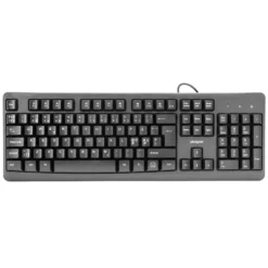 Plexgear Kablet tastatur MK101 Svart