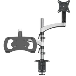 Plexgear Kombinert bordfeste for laptop og monitor 13-32