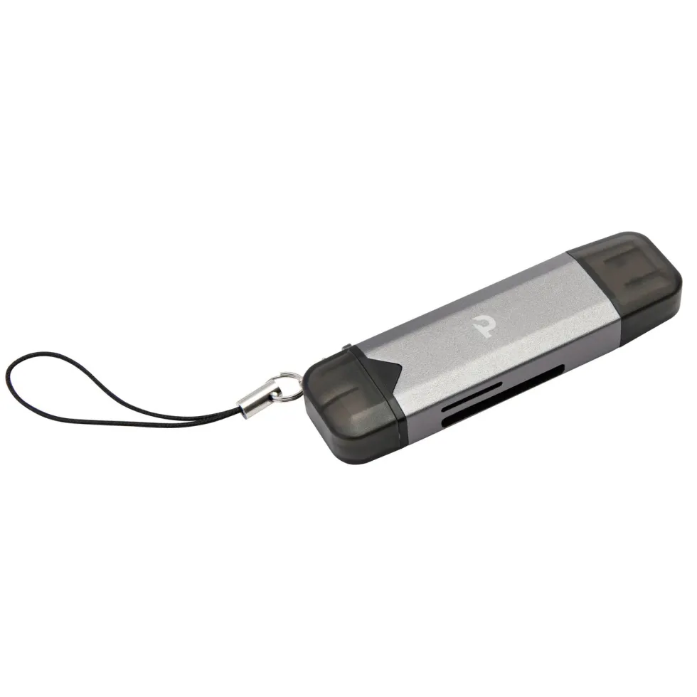Plexgear Minnekortleser for SD og Micro-SD