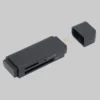 Plexgear Minnekortleser med OTG for SD og Micro-SD