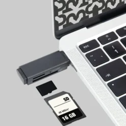 Plexgear Minnekortleser med OTG for SD og Micro-SD