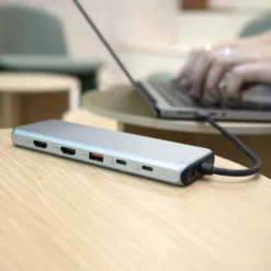 Plexgear Multiadapter for USB-C med 13 tilkoblinger