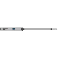 Plexgear Multiadapter for USB-C med 5 tilkoblinger