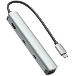 Plexgear Multiadapter for USB-C med 6 porter